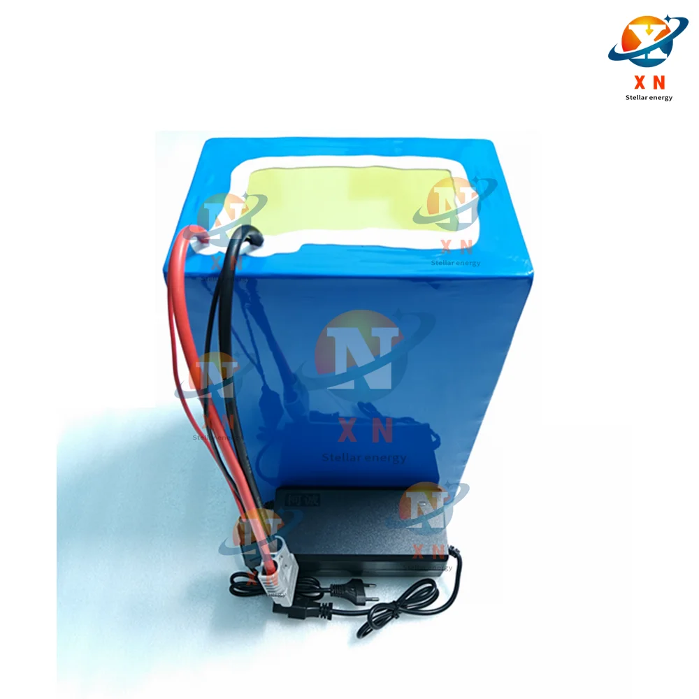 customize 72v 45Ah li-ion battery lithium ion 80A BMS for 500w 3000w Tricycle scooter bike Motorcycle inverter +10A charger