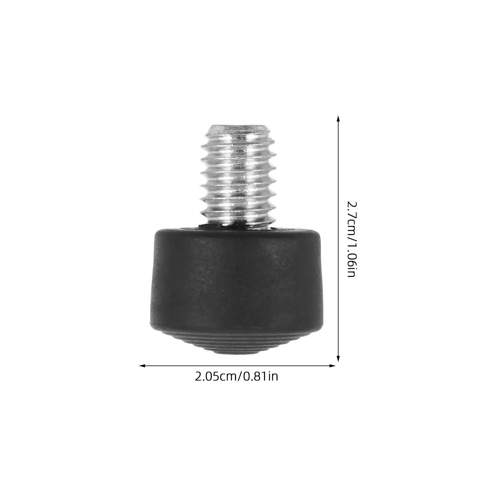 3Pcs Universal Camera Tripod Rubber Foot Pad Anti-Slip Replacement for Stable Shooting Tripod Monopod Leg Rubber Spikes