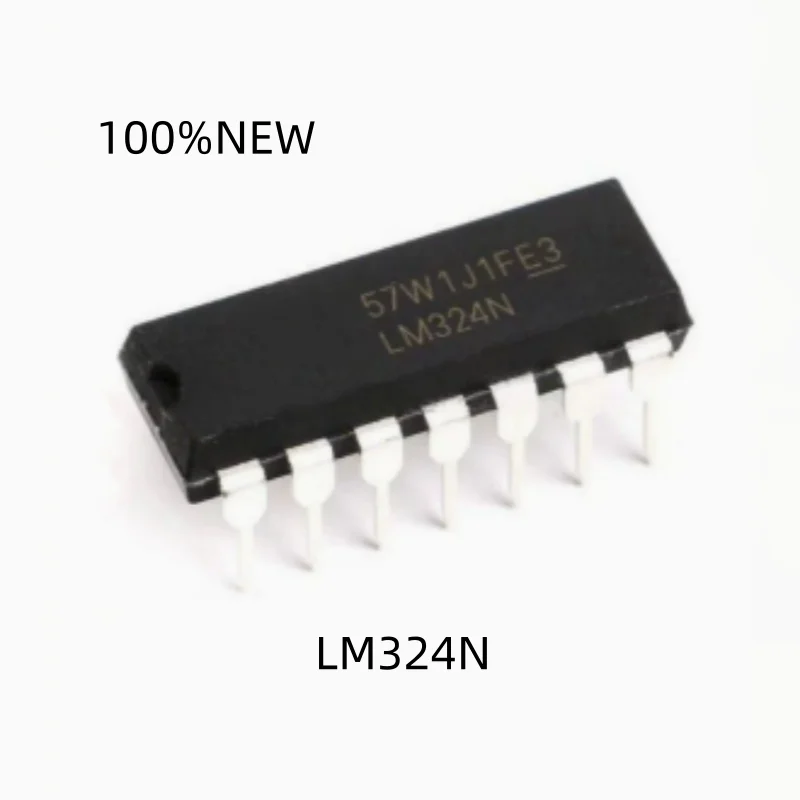 (10 Pieces) 100% New Lm324N Lm324 Direct Plug-In Dip-14 Four-Way Operational Amplifier Chip Ic