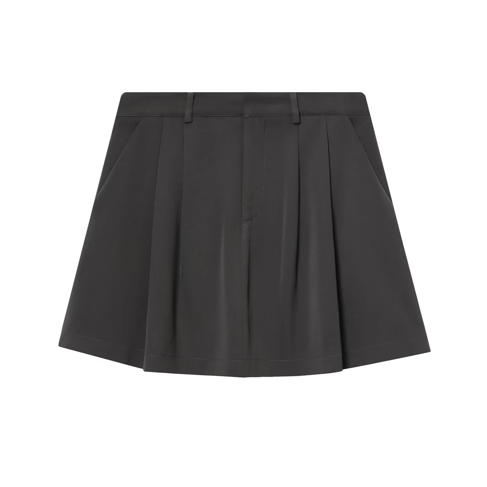 Europäischer und amerikanischer Stil 2025, Herbst, neues Damen-Anzugjacken-Set mit geradem Schnitt und plissiertem kurzem Rock