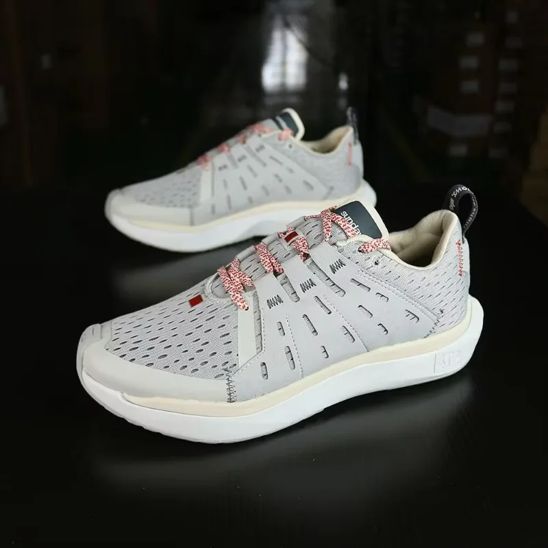 Popular 2026 Shock Absorption and Anti Slip Men's Outdoor Trail Running Shoes Thick Soled Cushioned Men's Sports Shoe