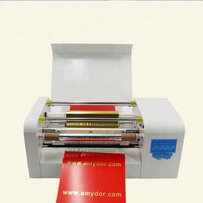 WD-360Cc Automatic Paper Sheets Invitation Card Digital Hot Foil Stamping Machine