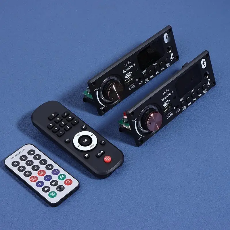 تيار مستمر 12 فولت MP3 BT فك مجلس سيارة الصوت Mp3 فك Bt 5.3 بدون مكبر للصوت USB TF راديو FM وحدة شاشة ملونة مشغل MP3 #4