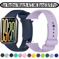 Silicone Strap for Xiaomi Redmi Watch 4/5 Smart Watch Bracelet Replacement Correa for Xiaomi Mi Band 8 Pro 9 Pro Wristband Belt