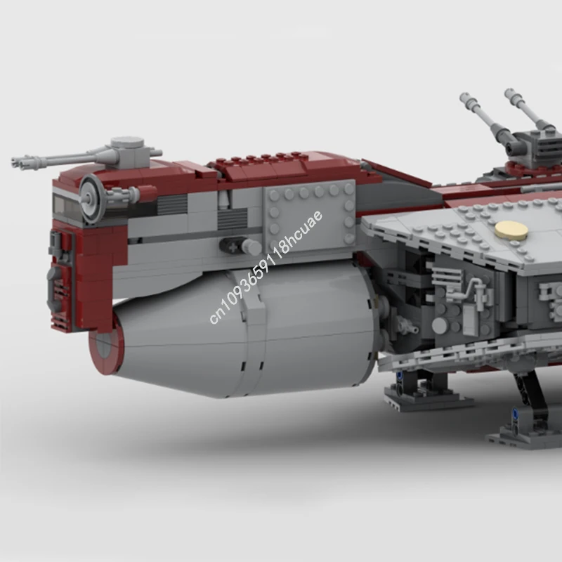 1756 قطعة ستار باتل ريبابليك C70 شاحن مجدد (جمهورية الفرقاطة) نموذج Moc اللبنات التراص الطوب الإبداعية التعليمية