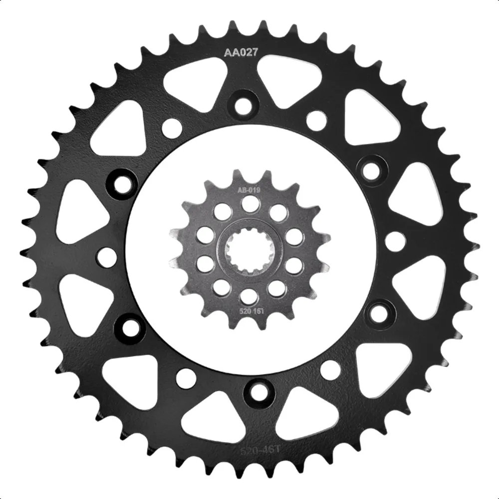 

520 46T 16T Motorcycle Front Rear Sprocket Gear Wheel Cam Kit for Yamaha FZ6R FZ6 2009 FZ-6R 2011-2017 XJ6 XJ6 ABS FZ1YCG