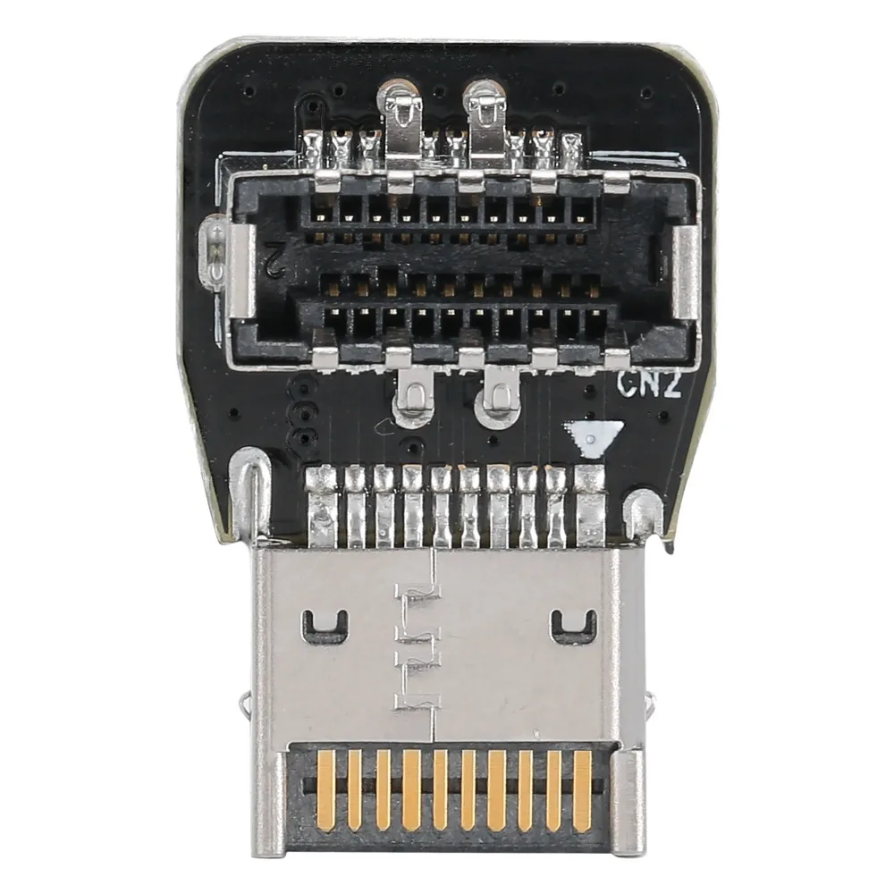 

Practical PH74B Model Front Type E Adapter 10G High Speed USB Header Adapter Motherboard USB Adapter Computer Accessories