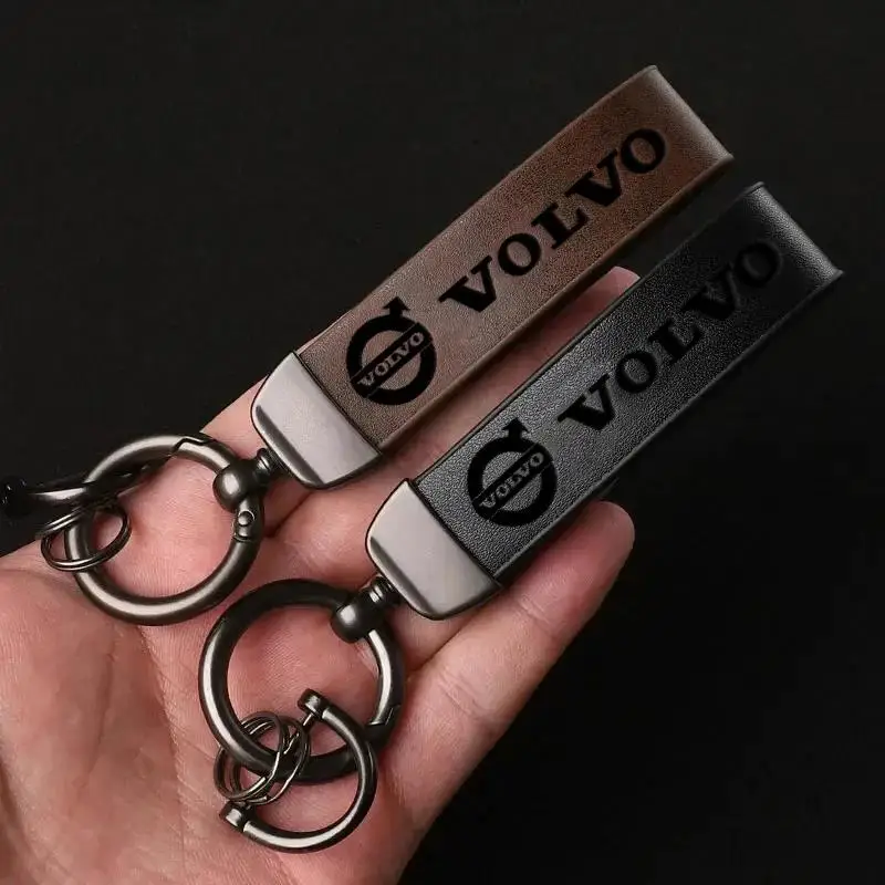 عالية الجودة سيارة شارة المفاتيح سبائك الزنك كيرينغ اكسسوارات لفولفو XC90 V90 V60 XC60 V40 EC40 EX40 S80 S60 S90 C40 XC40 V7 #2