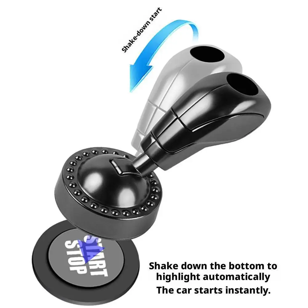 

Car Engine Start Button Cover Car Push to Start Button Rocker Automotive Interior Accessories auto Decor Stop Start Button Cover