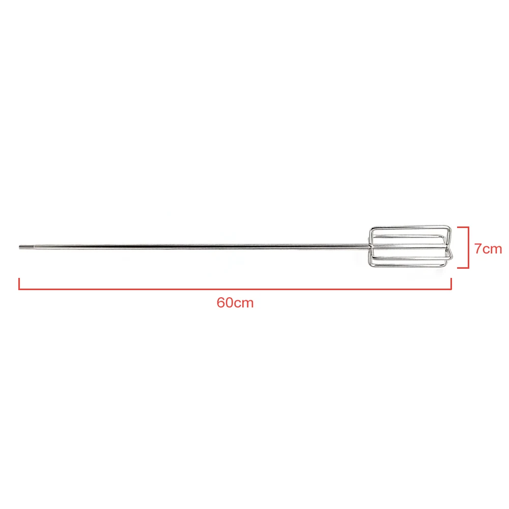 KegLand Stainless Steel Drill Stirrer/Mixer - 1/4 Inch Hex Drive (Heavy Duty) Homebrew Beer brewy Tool