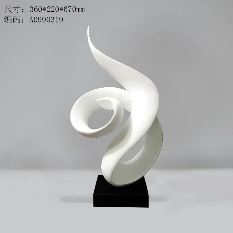 

Modern art light luxury simple abstract decoration. Hotel villa living room decoration.