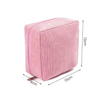 Sac pour serviettes hygiéniques de grande capacité, sac de rangement pour cosmétiques, rouge à lèvres, sac à cosmétiques, Mini câbles de données polyvalents, organisateur de voyage 6