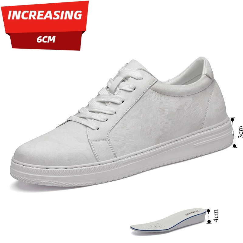 

Мужская повседневная обувь, противоскользящие и износостойкие многофункциональные туфли для досок, уличная модная невидимая обувь, увеличивающая рост