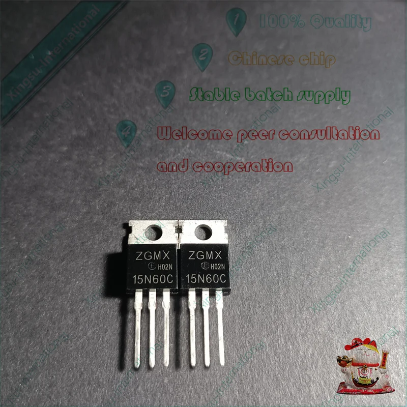 1PCS/ Piece 15N60C TO-220 15A/600V N Channel Field Effect Triode ZGMX