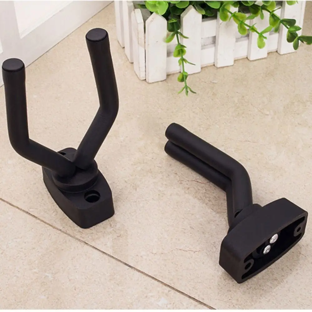 Wall Mount Guitar Hanger Hook Non-slip Display Rack Guitar Holder Stand Guitar Ukulele Violin Instrument Accessories
