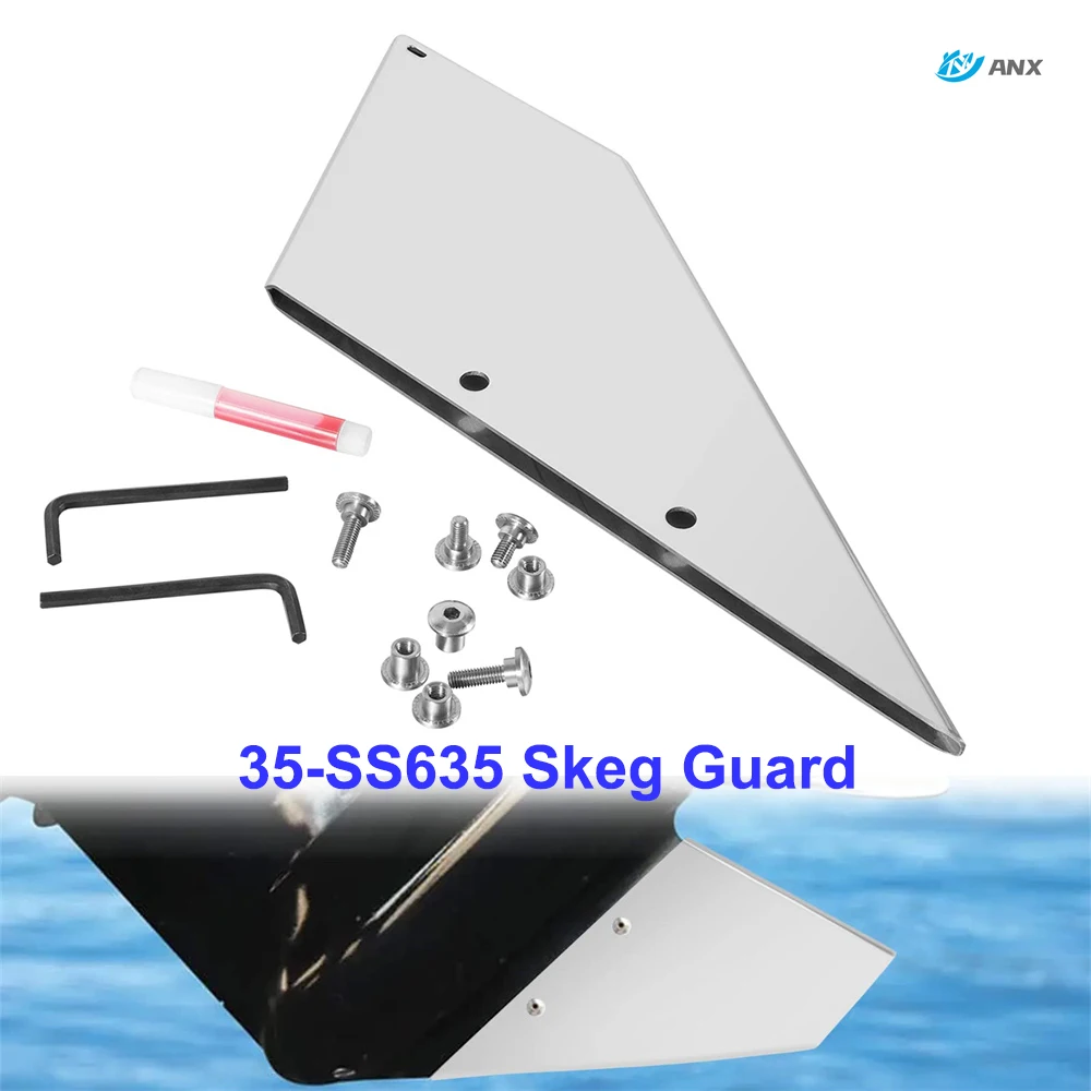 35-SS635 Skeg Guard Safe-Skeg Protector Tool Kit for Evinrude/Johnson 90-100-115-120-140 HP 2-Stroke 1980-2001 for OMC I/O Cobra