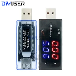 Voltage Meters Current Voltage Capacity Battery Tester USB Volt Current Voltage Doctor Charger Capacity Tester Meter Power Bank
