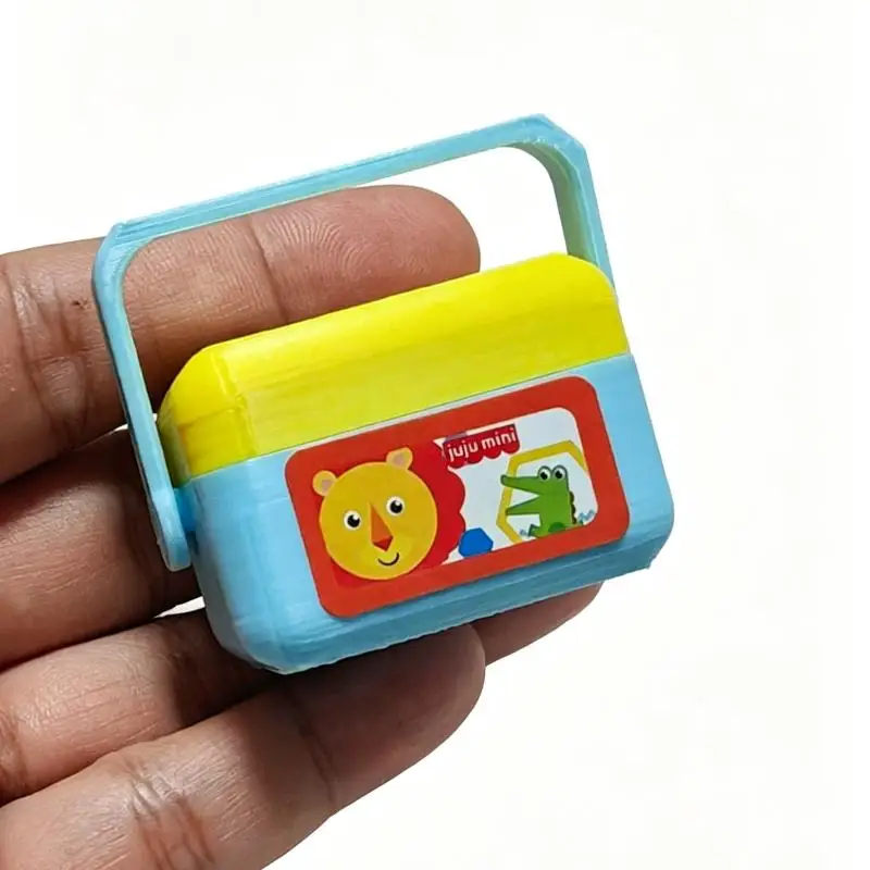Kid Educational Dollhouse Miniature Shape Sorting Set with Interactive Learning Benefits