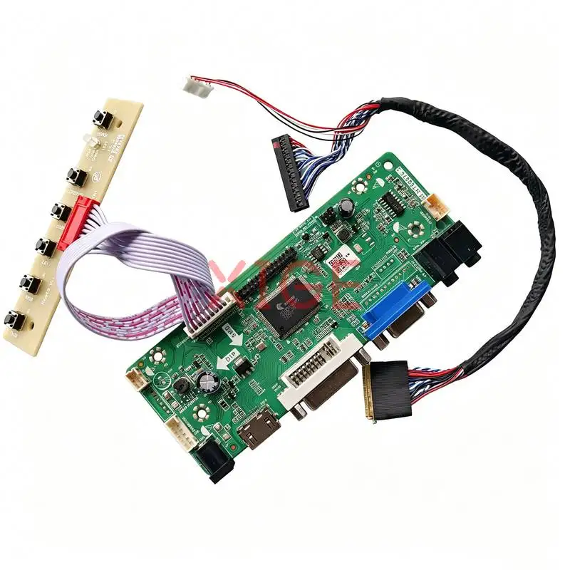 ドライブコントローラーボードフィット-ltn140kt01-b140rw02-b140rw03-n140fge-hdmi-dvi-vga-ラップトップ画面-1600x900-40-ピン-lvds-1600-900-diy-キット