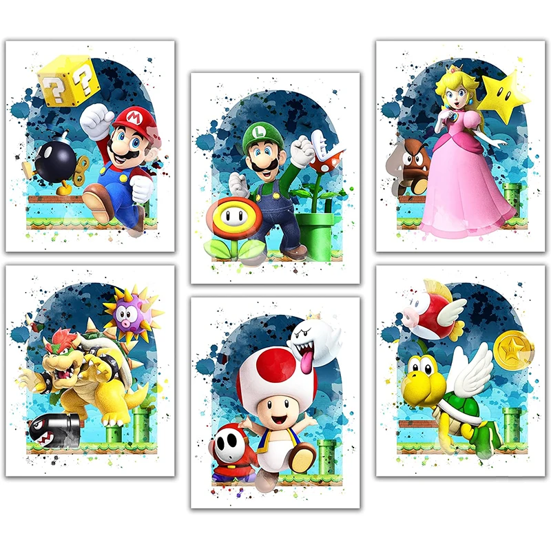 Dibujos de la película de Mario: todo lo que necesitas saber para decorar con estilo