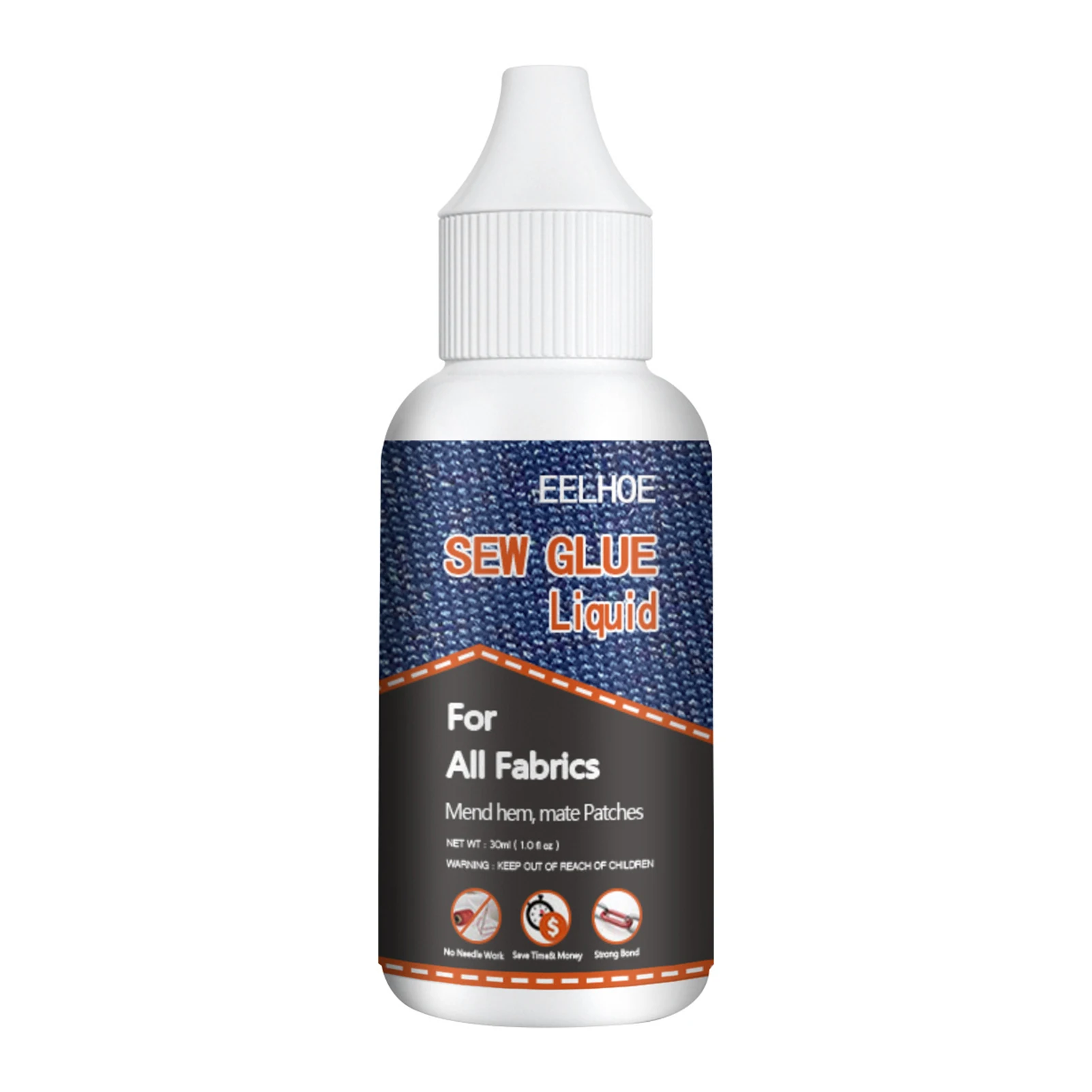 Adhesive Fabric Glue Liquid Specially Formulated Water Based Glue Suitable for All Kinds of Cloth