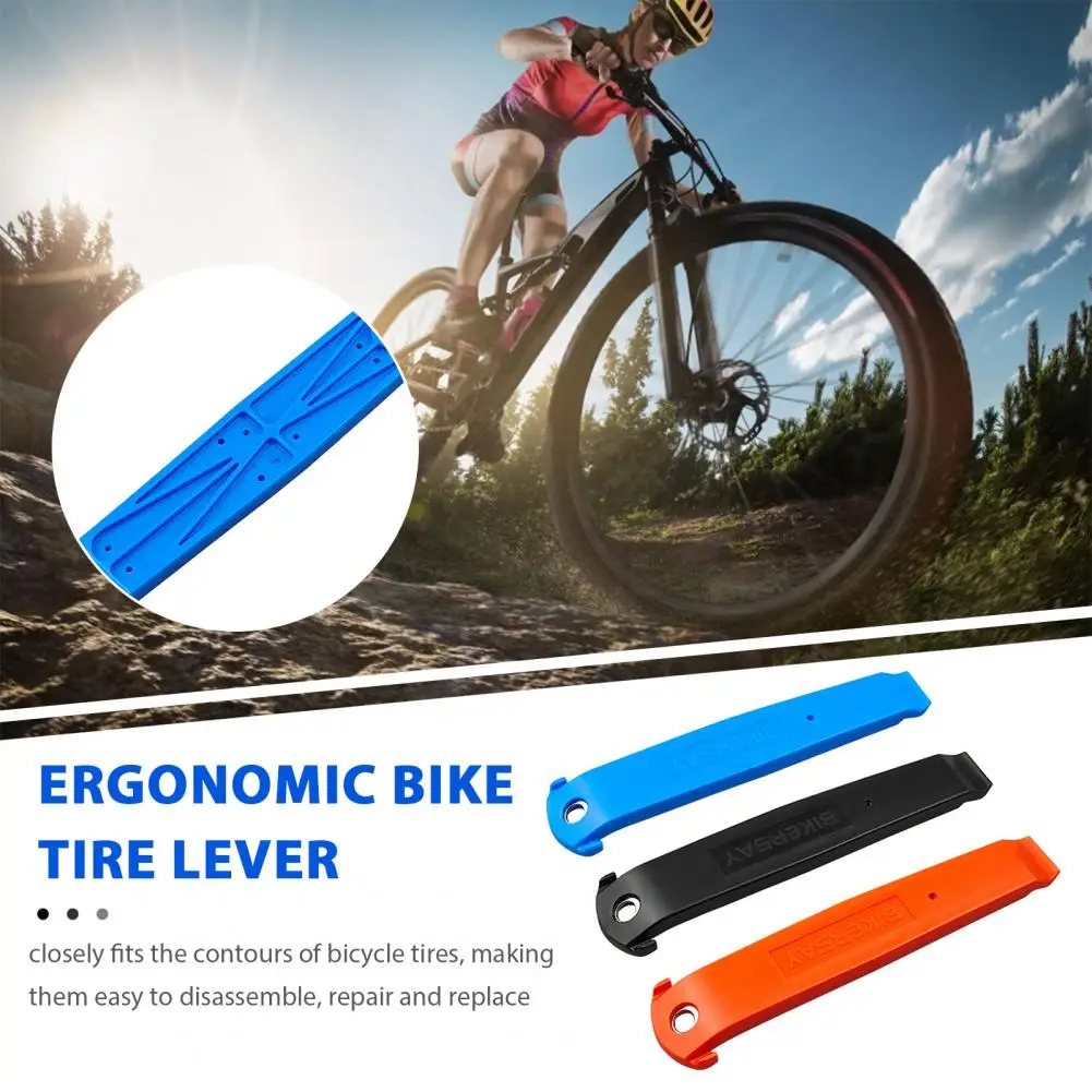 Bicycle Tire Lever Bike Tire Repair Tool Heavy Duty Bike Tire Lever Set for Easy Mountain Bicycle Removal Lightweight for Mtb