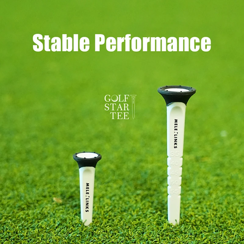 12pcs/box Golf Scale Tees Durable Plastic Golf Tees Designed to Enhance Golf Shot Distance And Tested to Reduce Ball Spin