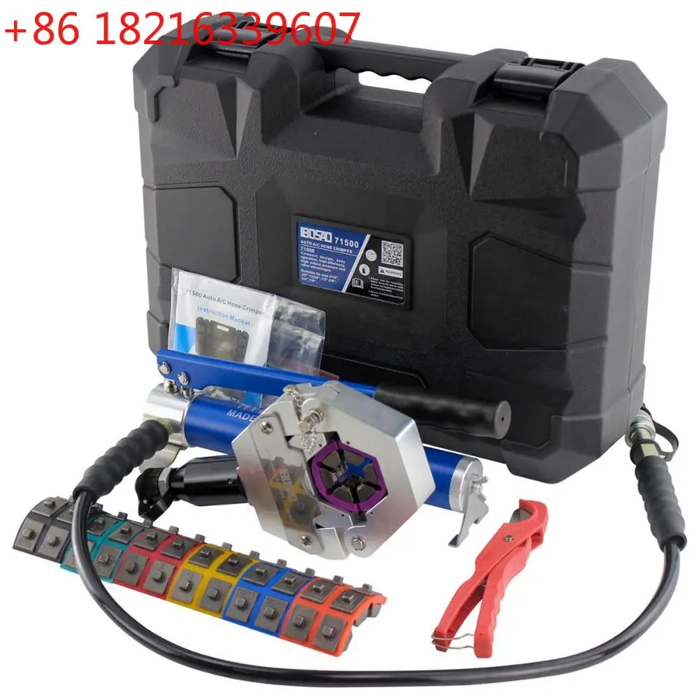 YAO Hydraulic Hose Crimper Hydra-Krimp 71500 Manual A/C Hose Crimper Kit Air Conditioning Repaire Hose Crimping Tool