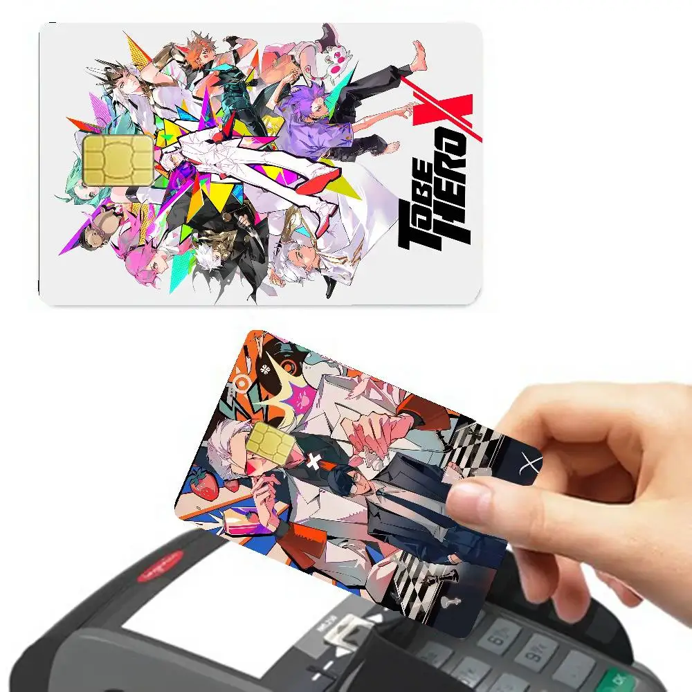 To Be Hero X Anime Anmie Sticker Film Skin Cover For Credit Card Debit Bank Card Front