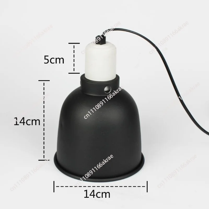 Suitable for climbing pet deep barrel lampshade 5.5 inch tortoise reptile tank heating tortoise box accessories