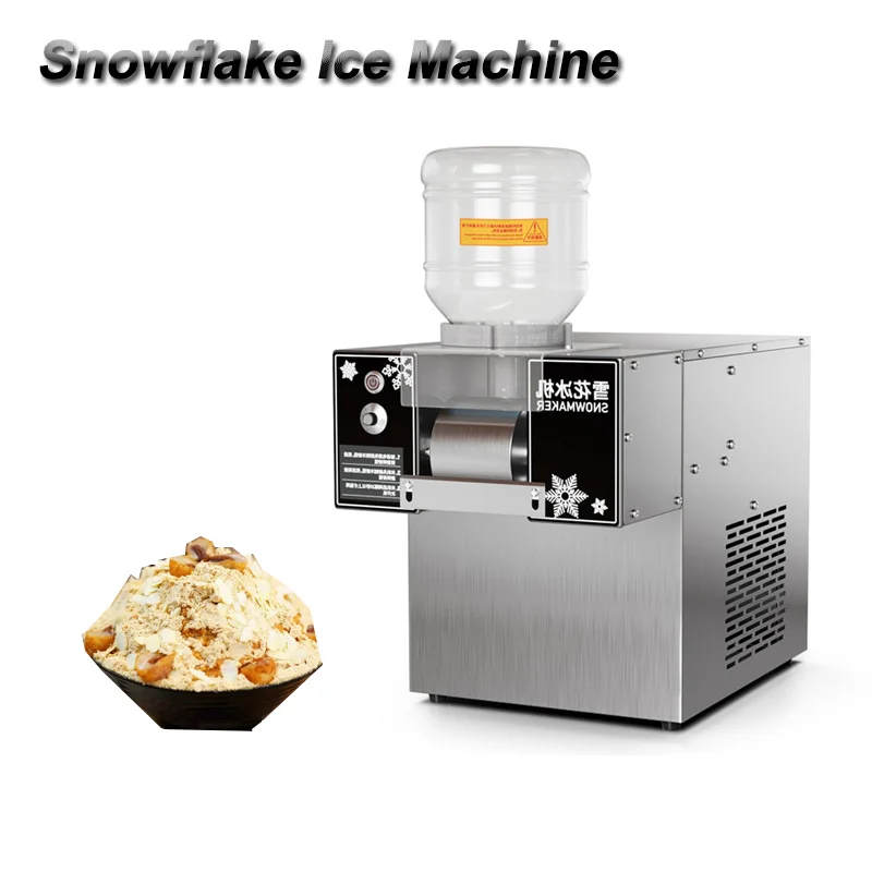 

Commercial Snowflake Ice Machine 360W Snowflake Crusher Machine 60kg/24h Snow Ice Maker 110V 220V Catering Machinery