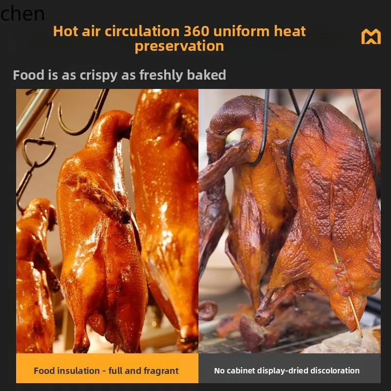 HTT Roast Duck Special Insulation Box Display Cabinet Roast Wax Desktop Insulation Multifunctional Constant Temperature