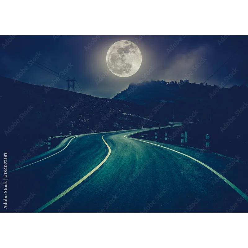 高速道路自然風景写真の背景、旅行風景写真の背景、スタジオの小道具、211228、GLL-03