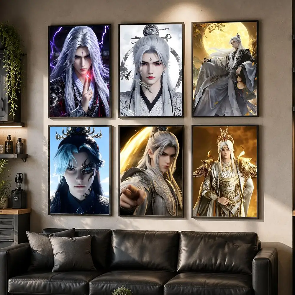 Hot Anime Renegade Immortal Poster HD Waterproof Self-Adhesive Wall Art – Multi-Scene Use Top Gift Pick