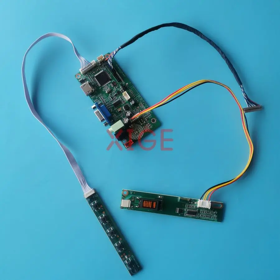 

For LTD133KX2S LTD133EWMZ LT133DEVJK00 LP133WX1 LCD Controller Drive Board Kit DIY 1280*800 1-CCFL 1280x800 HDMI+VGA LVDS 20-Pin