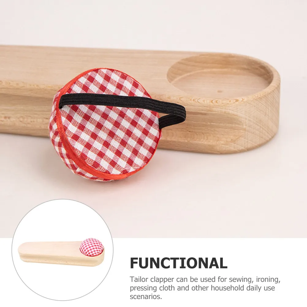 

Wooden Clapper for Sewing Quilting Tools Seam Flattening Tool Tailor Supply Pressing Cloth Sturdy Non-Deforming Lightweight