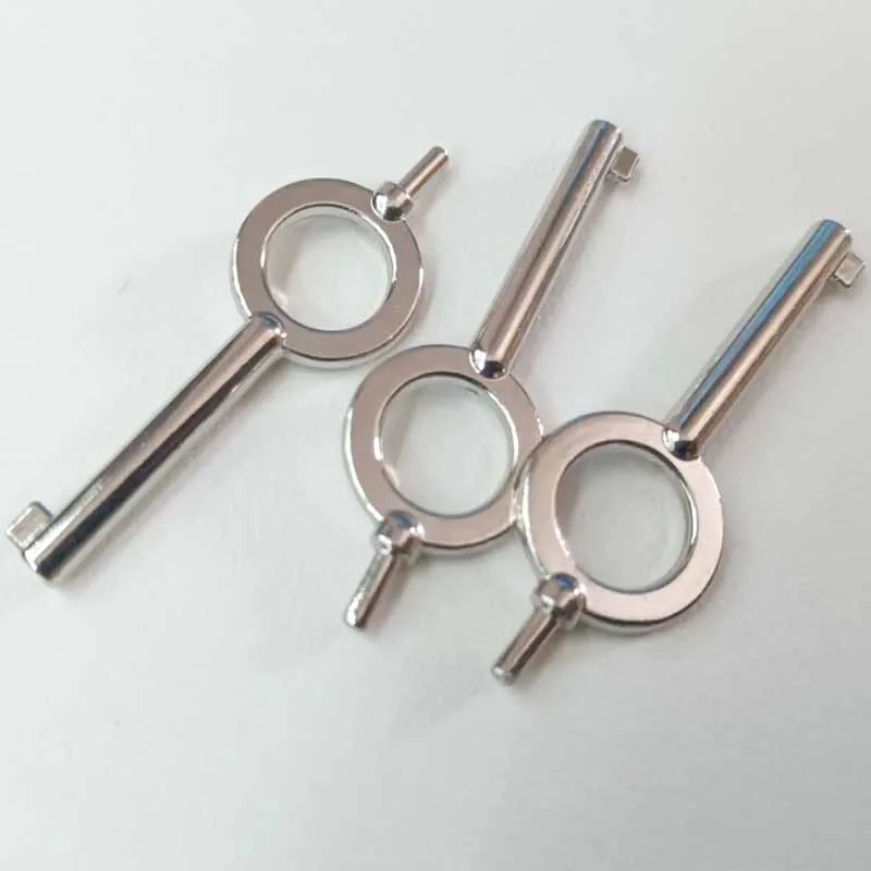 

1/2/3 ключ с замком, цепочка из цинкового сплава, нержавеющая сталь, ручная техника, универсальный плоский ключ в американском стиле, пустой специальный наручник