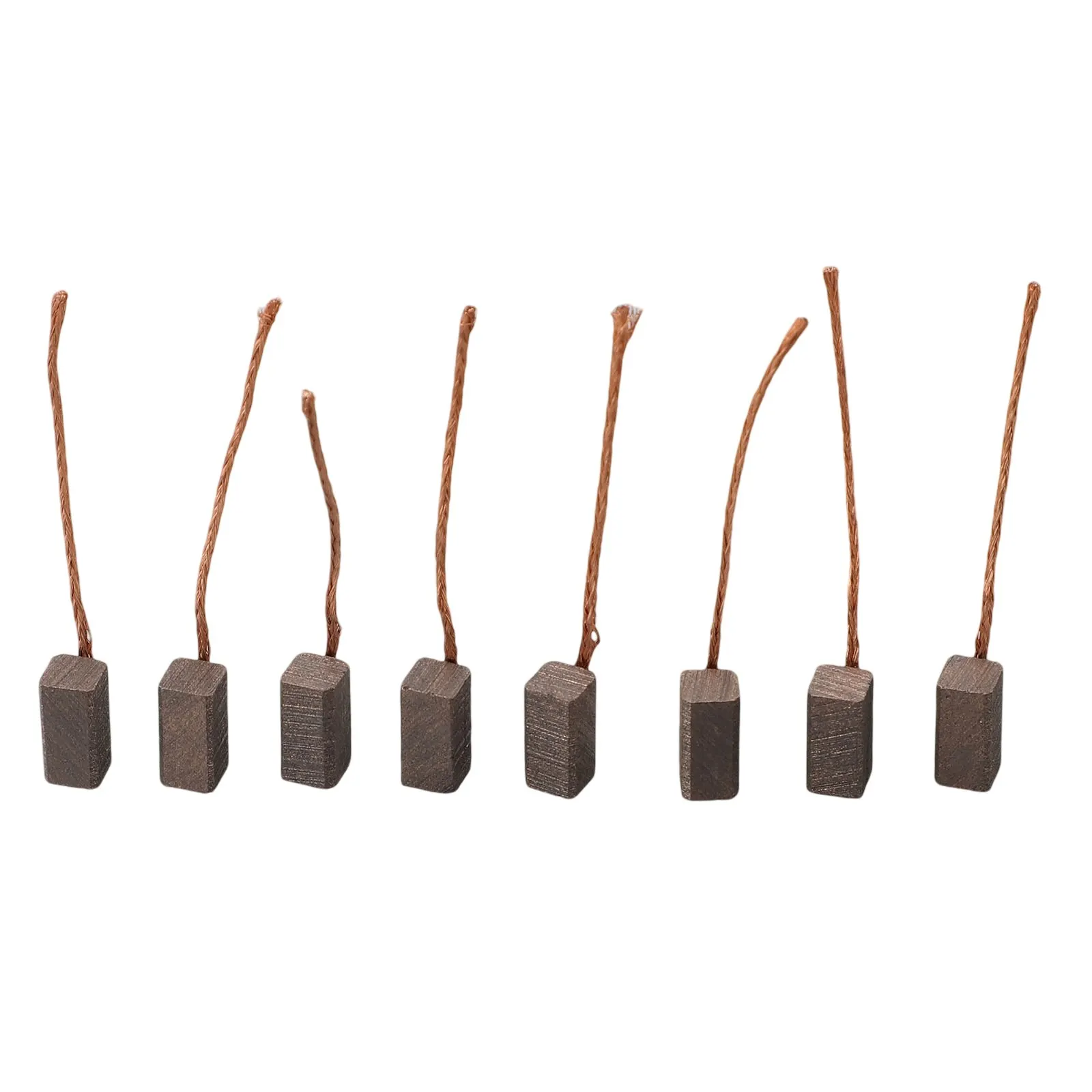 Replacement Carbon Brushes Set of Eight For Use in Direct Current Motors Across a Range of Automotive Applications
