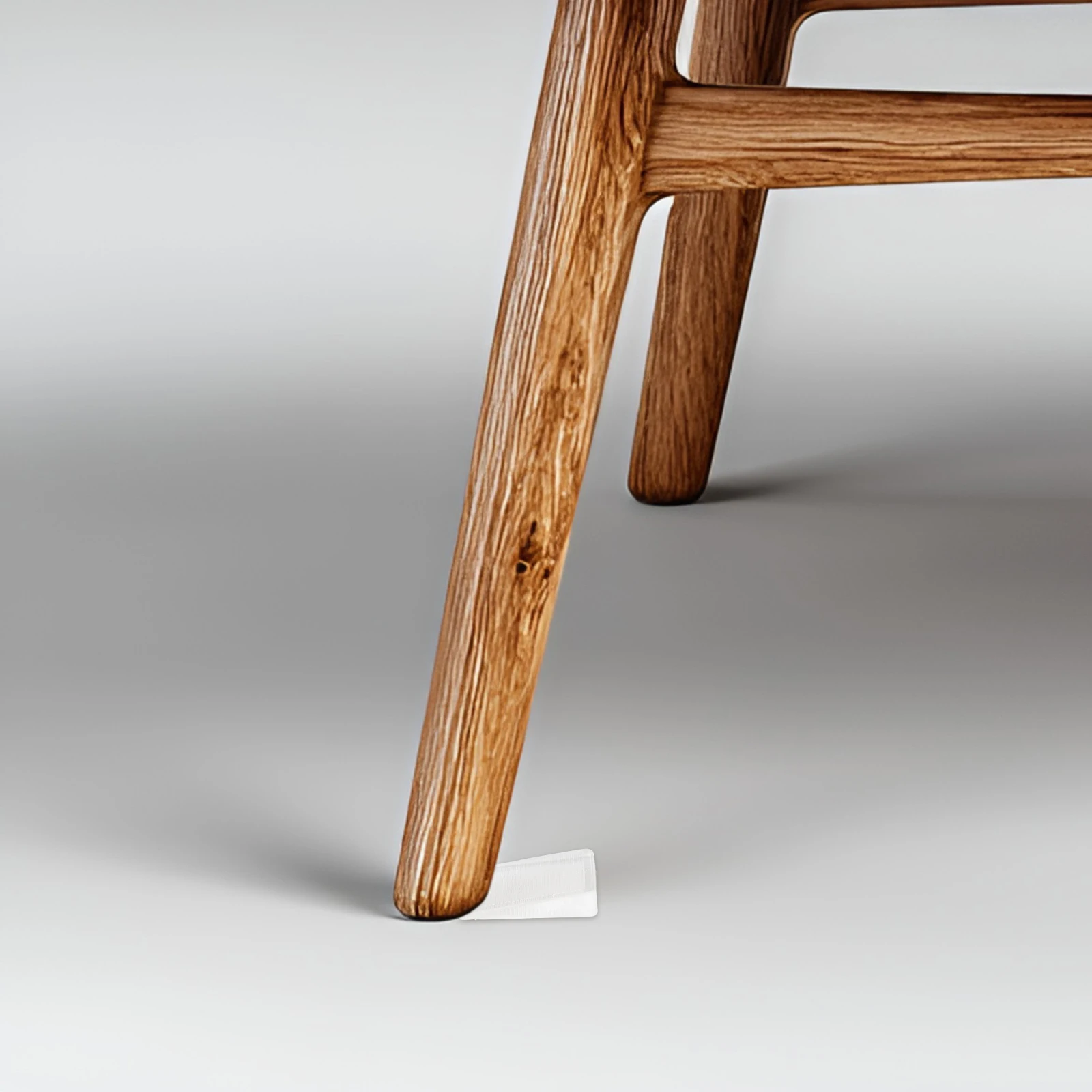 

16pcs Furniture Leveling Shims Transparent Rubber Wedge Pads Chair Table Floor Protectors Stabilizers Non-Slip Anti-Vibration