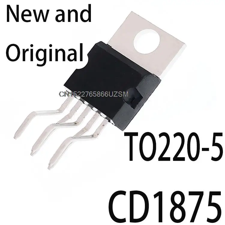 10PCS New and Orignal LM1875T TO220-5 LM1875 TO220 20W D1875 Audio Power Amplifier new and original LM1875 CD1875