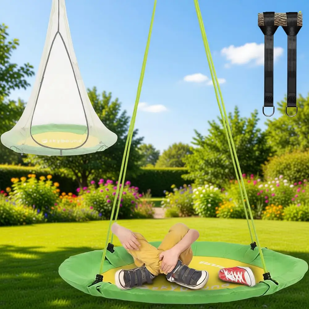 

Прочная качель для деревьев грузоподъемностью 600 фунтов с подвесными ремнями для детей и игр на открытом воздухе