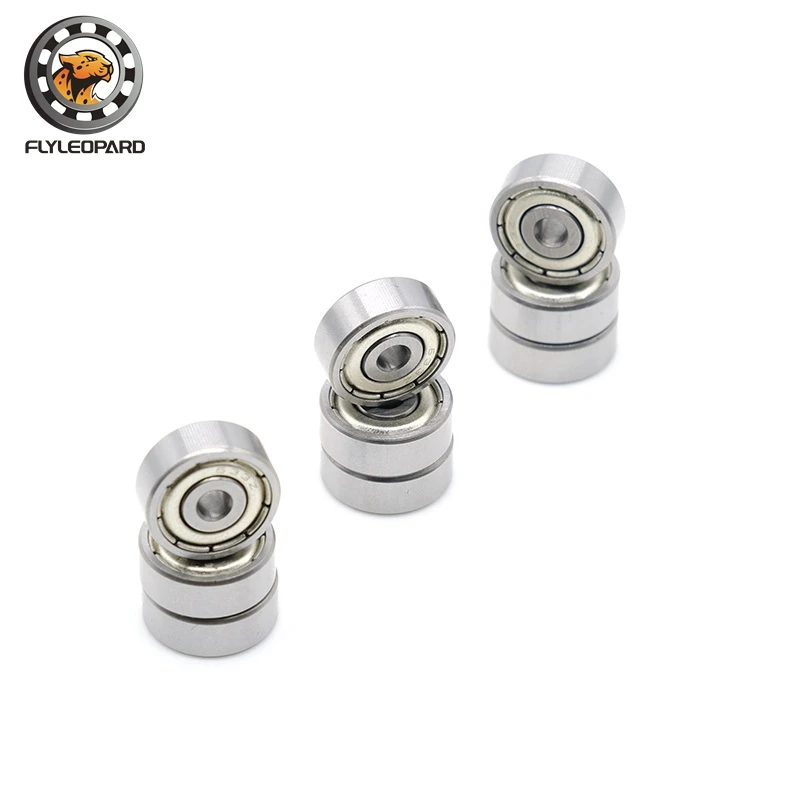 1PC R3ZZ R3 Deep Groove Ball Bearing 4.762*12.7*4.978mm Inch Miniature Bearing 3/16'' x 1/2'' x 0.196'' Inch Size