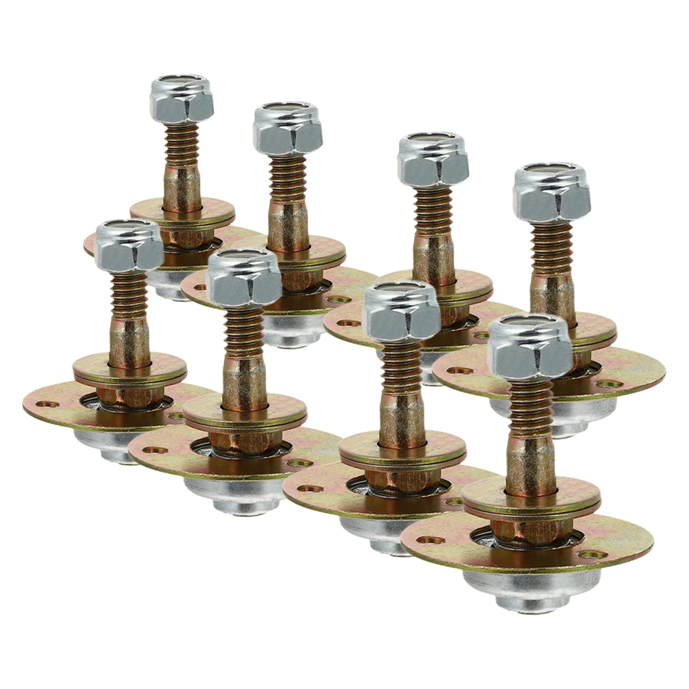 

8 Pcs Furniture Hardware Bearings Square Rocking Chair Parts Replacement Bearings Compatible Durability