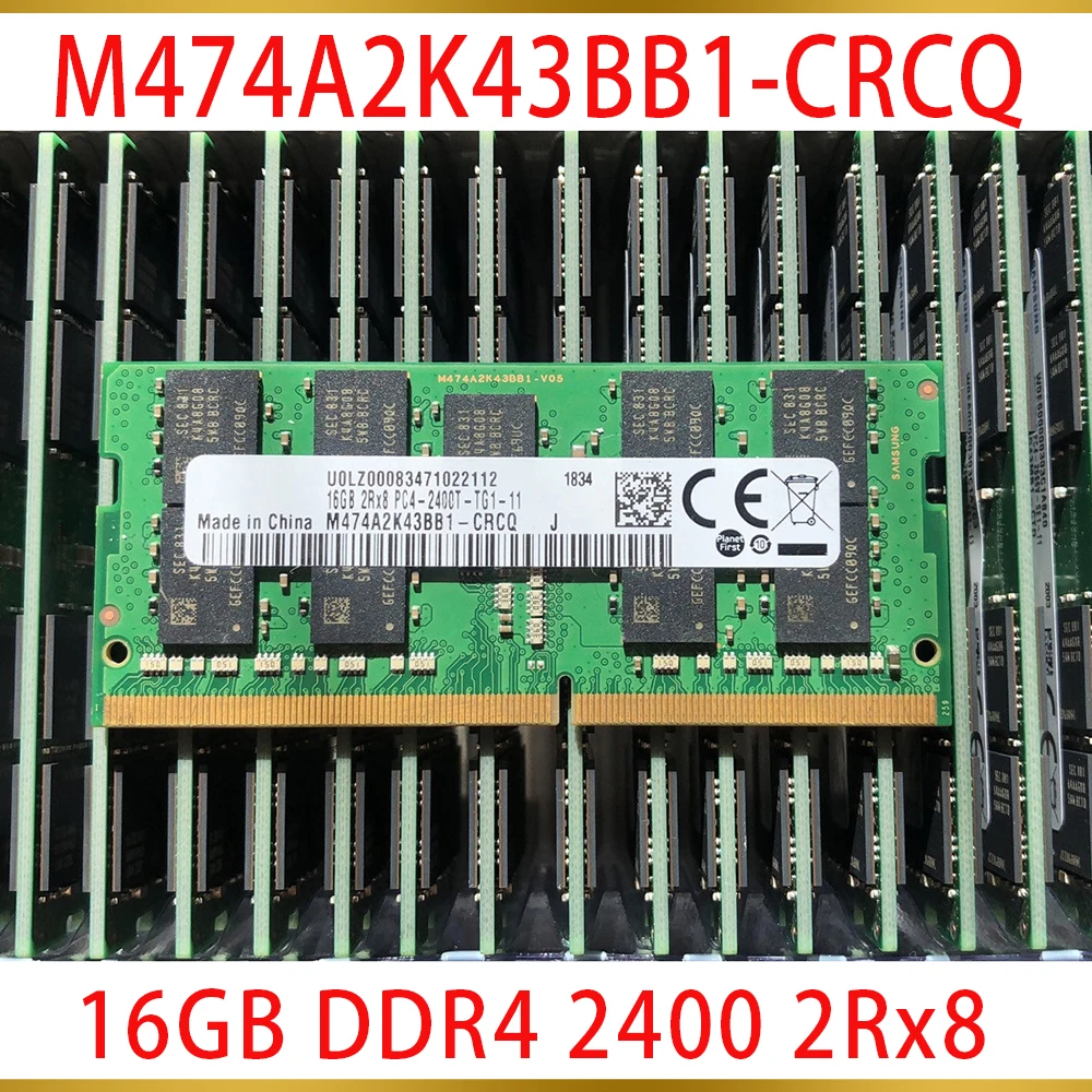 

1 шт. для Samsung, память для ноутбука 16 ГБ, 16 ГБ DDR4 2400 2Rx8 M474A2K43BB1-CRCQ