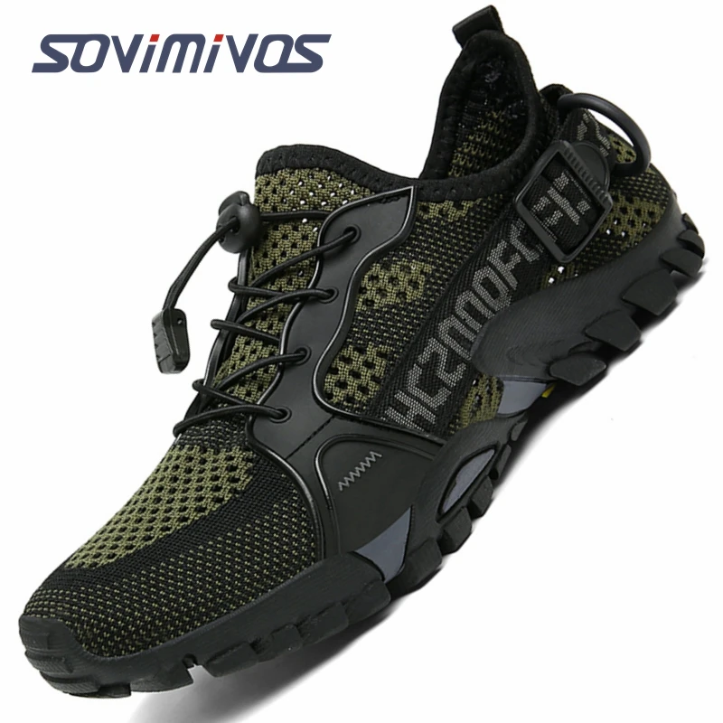 

Men Hiking Shoes Non-Slip Breathable Tactical Combat Army Boots Desert Training Sneakers Outdoor Trekking Shoes For Male Summer
