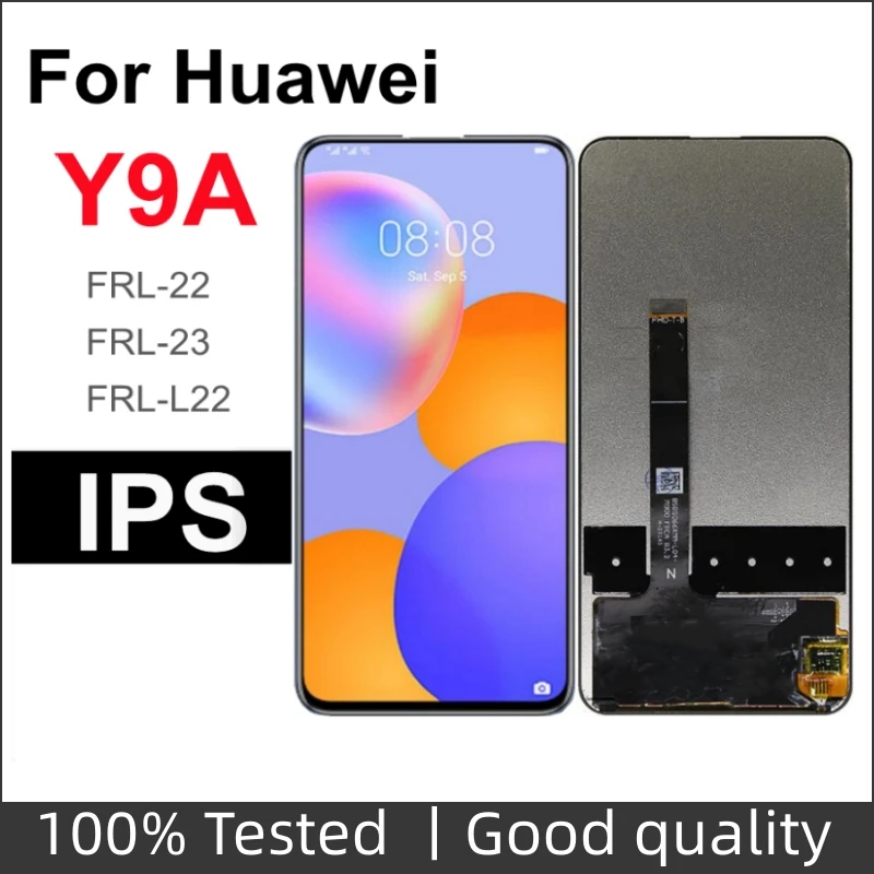 

6.63" For Huawei Y9a LCD Display+Touch Screen Digitizer Assembly Replacement For Huawei Y9A LCD