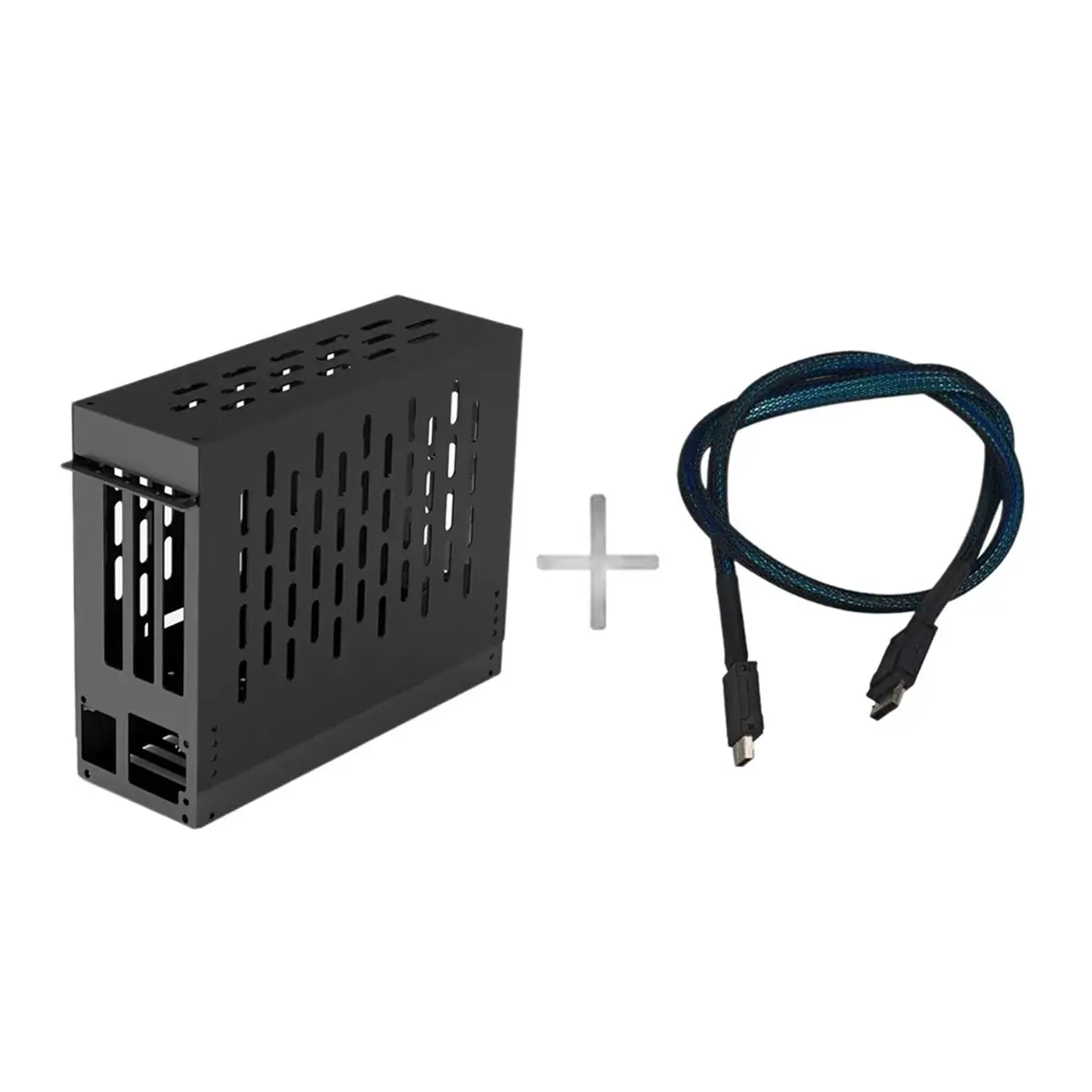 NEW FACTORY~Oculink EGPU Graphics Card Dock for Laptop/ Mini PC 64GB/S PCIe 4.0 X4 Supports ELFX 1U Power Portable External GPU