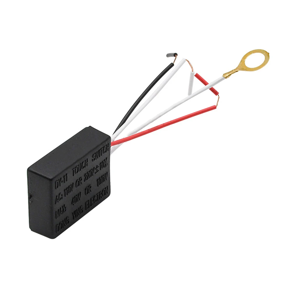 Control Induction Switch 1.8\'\'*1.4\'\'*0.6\'\' 50Hz AC 100-240V Bulb Dimmer For Lamp Light Maintenance Black