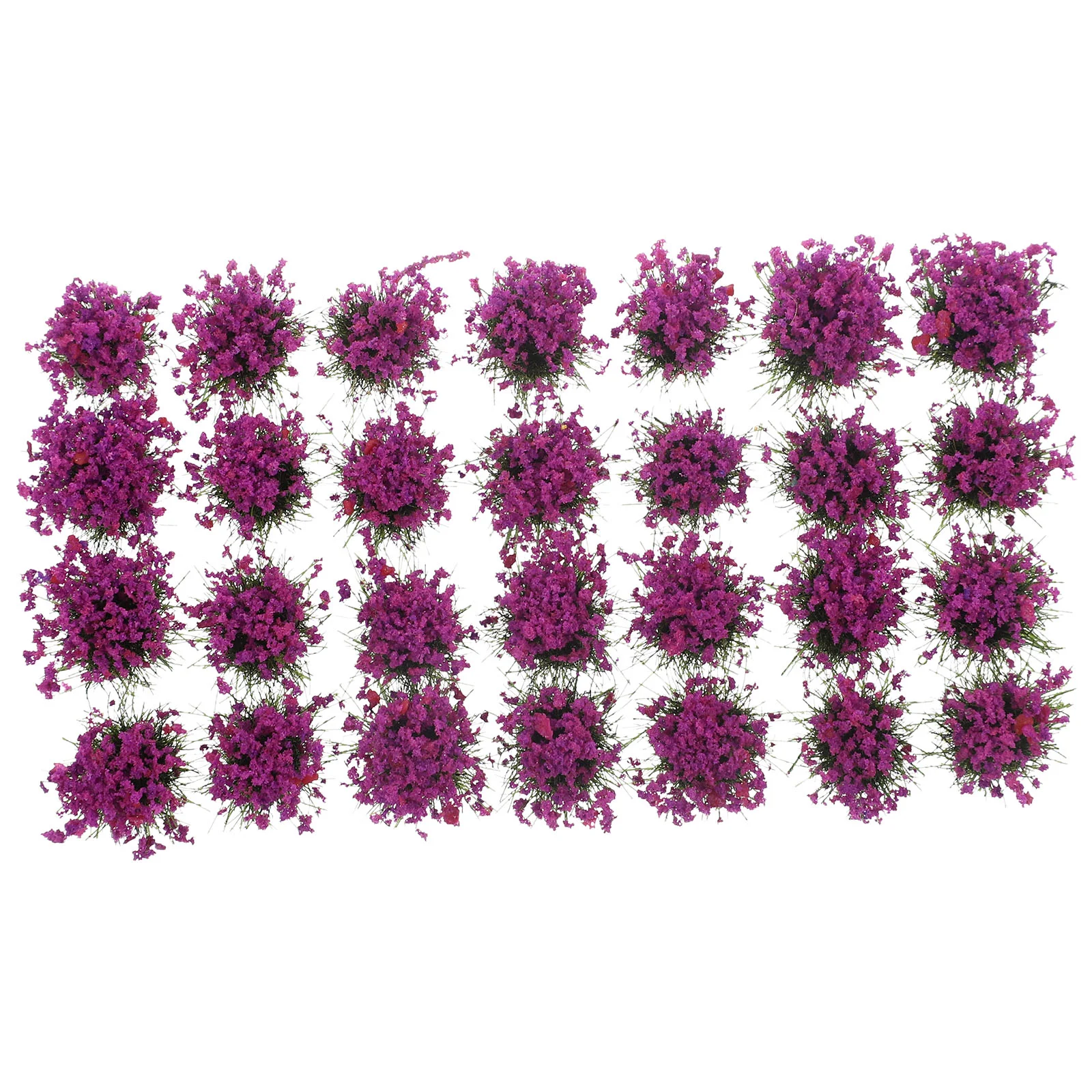 Flower Cluster Model House Ornament Plants Simulated Fairy Decorations Clusters Mini Garden