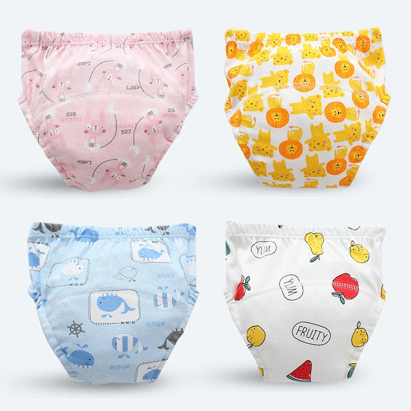 0-3Y Kids Nappies Reusable Diaper Cover Pocket Cloth Adjustable Children Nappy Changing Baby Cloth Diaper Panties Nappy Changing